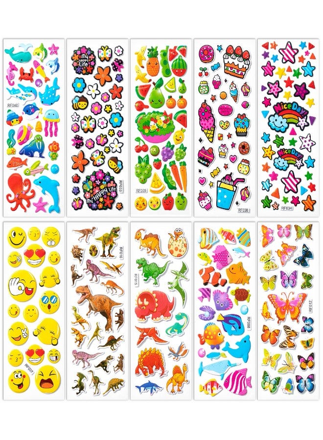 Mr. Pen- 3D Puffy Stickers for Toddlers & Kids, 40 Sheets, 794 Pcs, Assorted Themes - Image 1